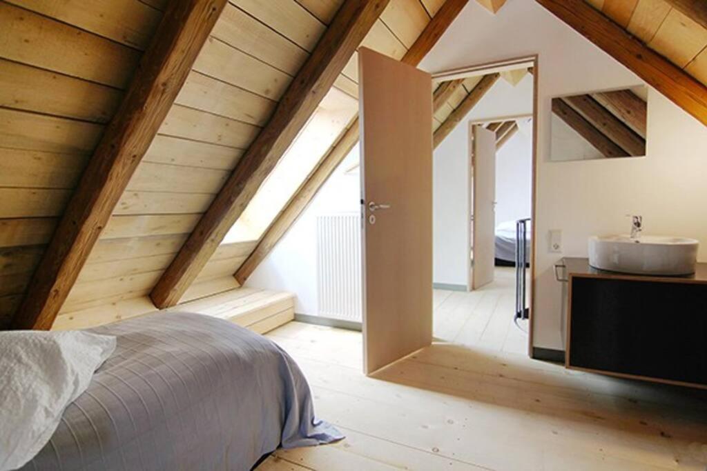 Ferienwohnung Alte Scheune ช็อปฟ์ไฮม์ ภายนอก รูปภาพ
