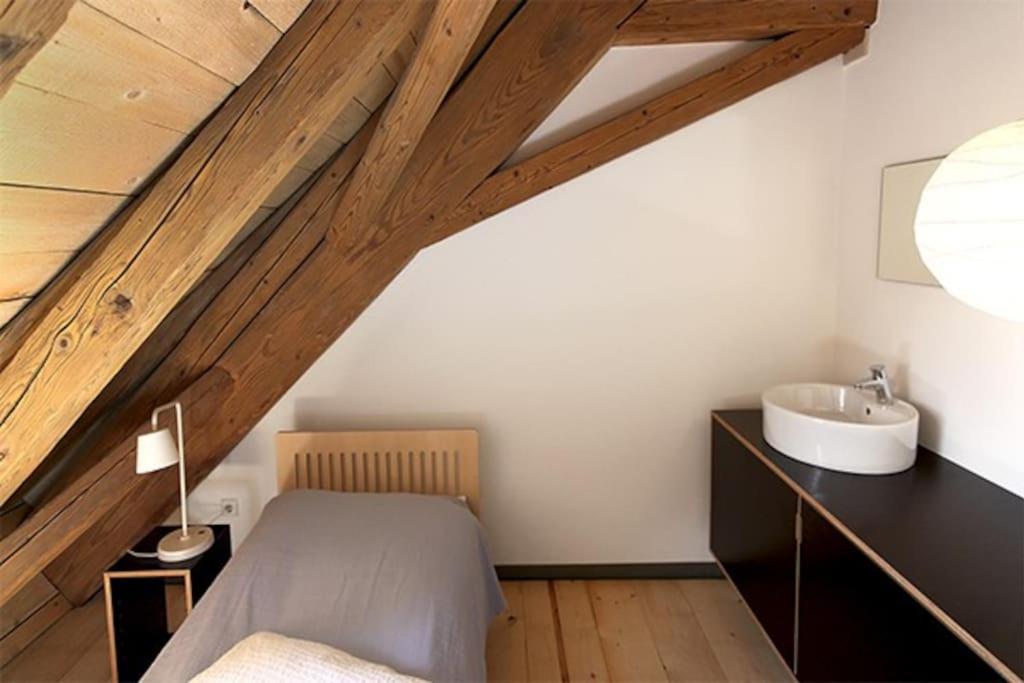 Ferienwohnung Alte Scheune ช็อปฟ์ไฮม์ ภายนอก รูปภาพ