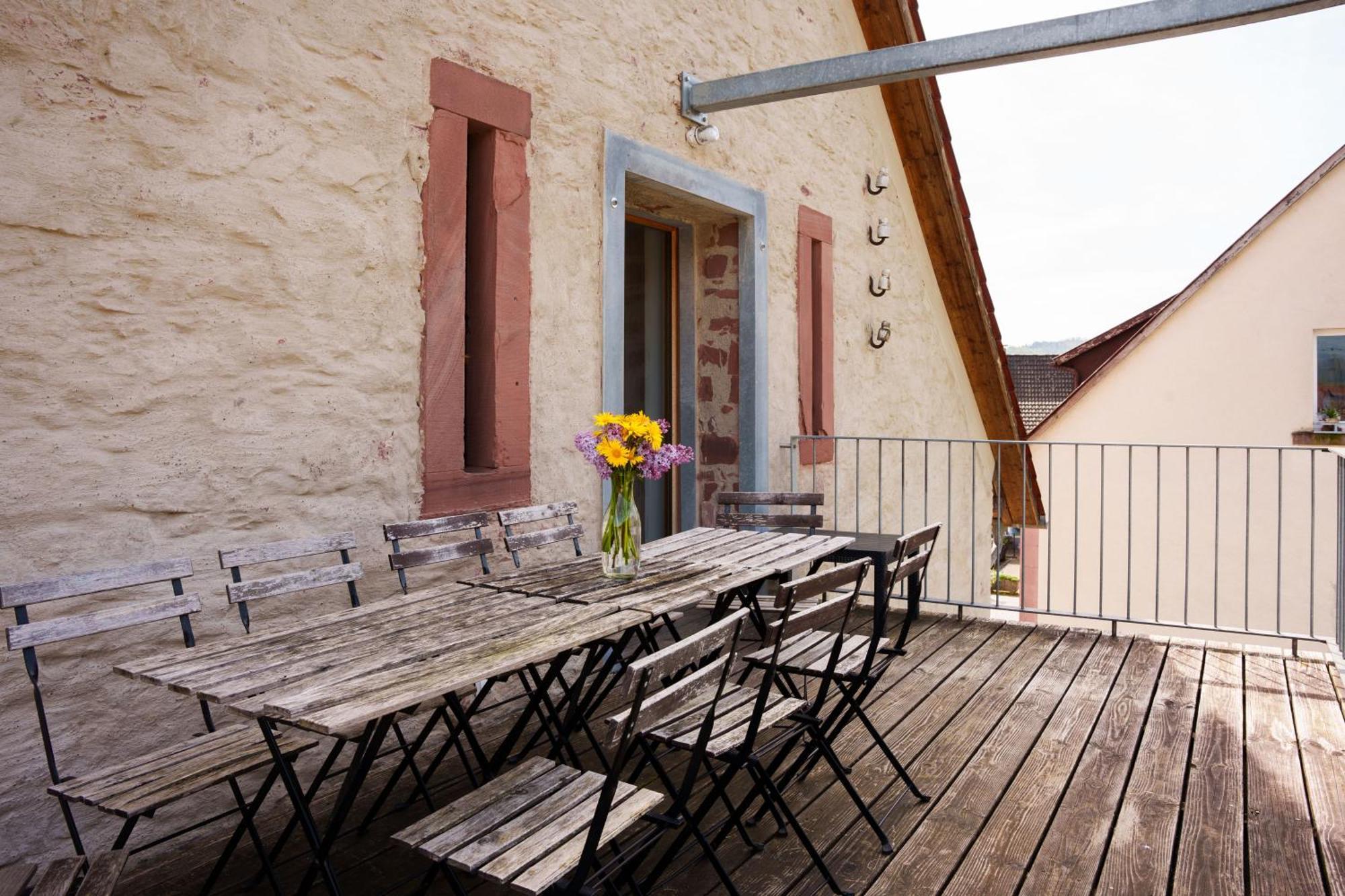 Ferienwohnung Alte Scheune ช็อปฟ์ไฮม์ ภายนอก รูปภาพ